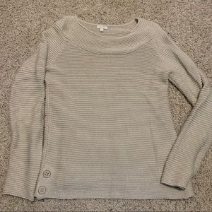 Talbots tunic length sweater, EUC sz Petite XS
